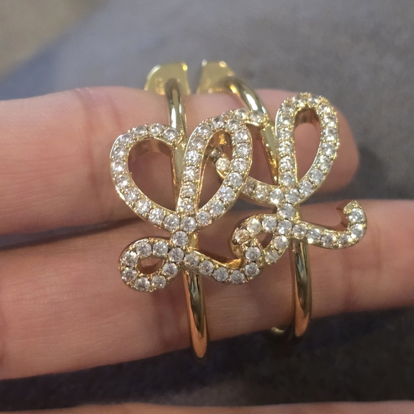 Loewe Jewelry - Loewe Elegant Gold and Silver Women's Earings